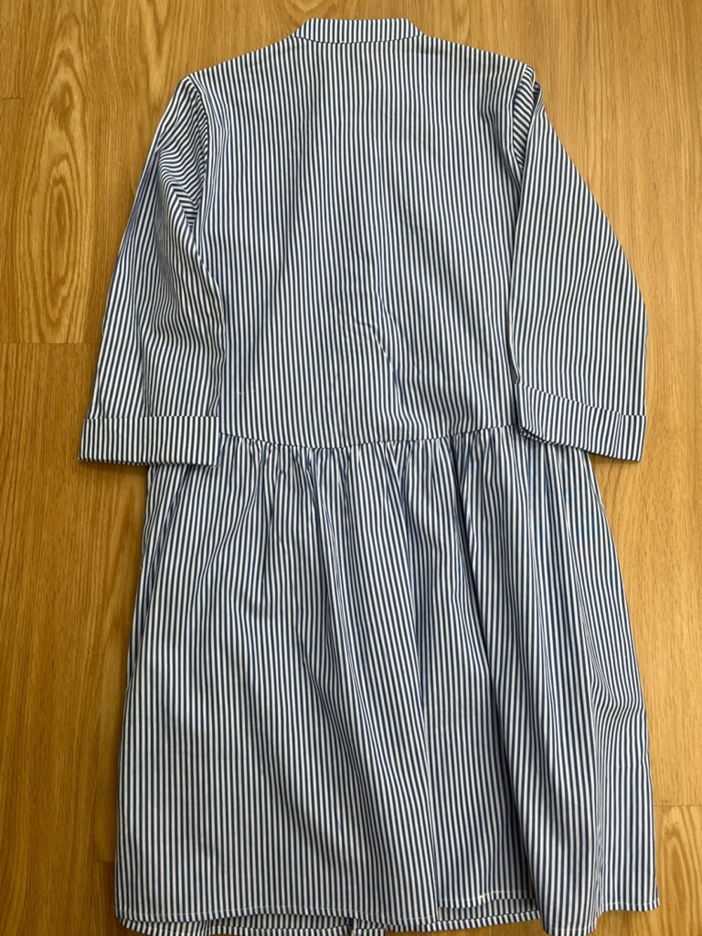 Tuckernuck Blue & White Striped Button-Front  Dress - Picture 4 of 5